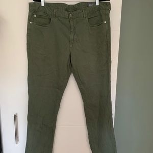 Men’s olive Bonobos pants